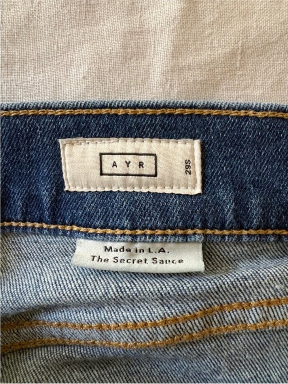 AYR Secret Sauce Jeans 29 S - Picture 7 of 7
